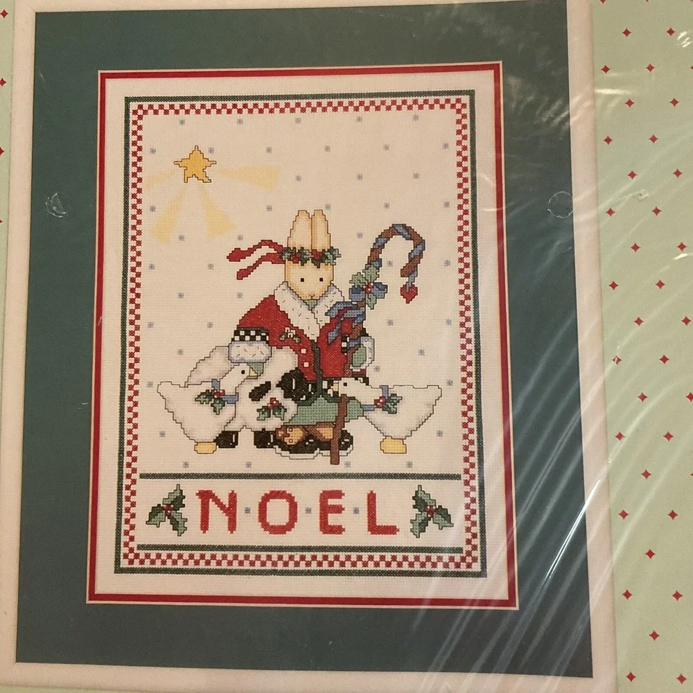 Daisy Kingdom Noel‎ Bunny Counted Cross Stitch Kit #82884 Christmas Sealed